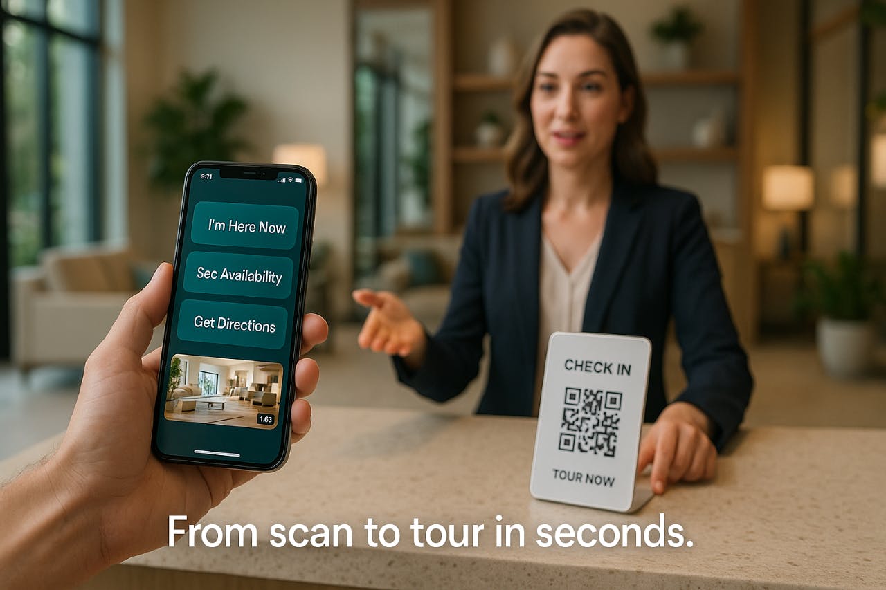 How a Leasing Office Can Double Walk-In Appointments With a WOWECard